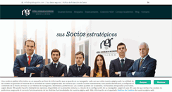Desktop Screenshot of ngrabogados.com